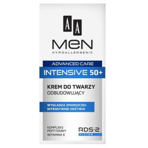AA Men Advanced 50+ krem do twarzy odbudowujący 50 ml