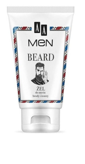 AA MEN BEARD Żel do mycia brody i twarzy 150 ml