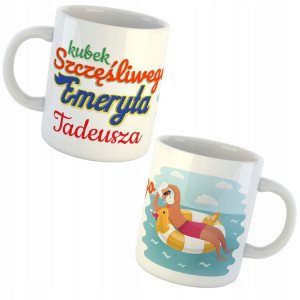 Kubek Dla Emeryta Emerytki Emerytura Prezent Imię