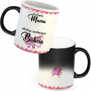 Magiczny Kubek Zostaniesz Babcia Dziadek Dzień Y3