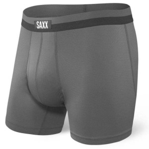 Bokserki sportowe męskie z rozporkiem SAXX SPORT MESH Boxer Brief Fly – gra