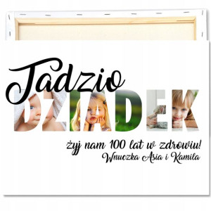 Fotoobraz Dla Dziadka Babci Pamiątka Prezent Y3