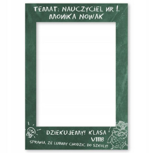 Fotoramka Do Robienia Zdjęć Dzień Nauczyciela