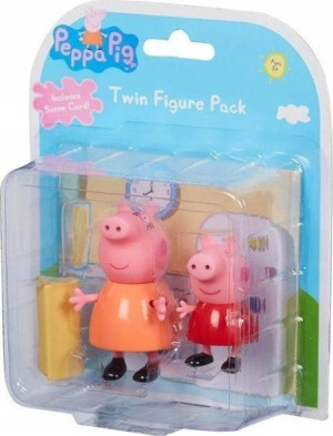 3w1 Świnka Peppa Figurka +mama +kuchnia Peppy