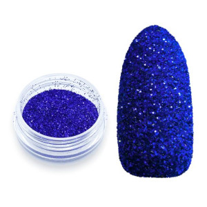 Claresa Pyłek Do Paznokci Frosting Dark Blue