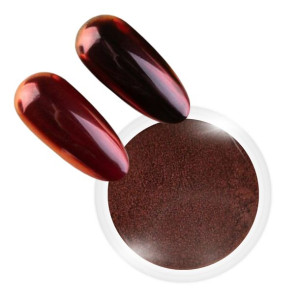 Nails Company Pyłek Crystal Mirror Black Red 0,5G