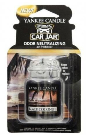 Yankee Candle Ultimate Black Coconut Car Jar