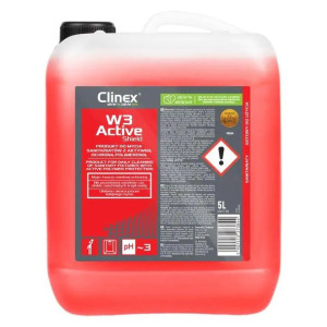 CLINEX W3 ACTIVE SHIELD 5L Mycie sanitariatów z ochroną polimerową
