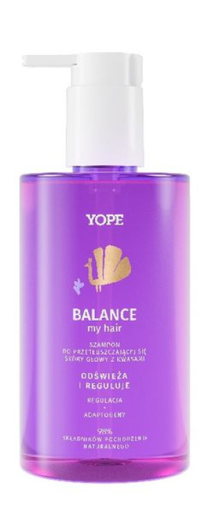 YOPE BALANCE Szampon do włosów przetłuszczających
