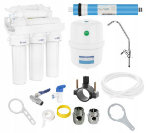 Filtr Do Wody Odwrócona Osmoza Ro6 Osmotec 75 Gpd