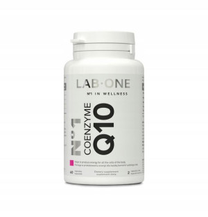 LAB ONE COENZYME KOENZYM Q10 Ubichinol 100mg 60 kapsułek