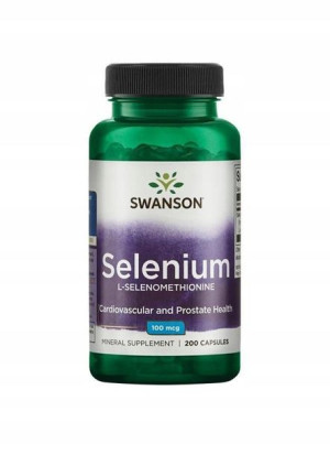 Swanson SELEN 100mcg 200kaps Selenometionina