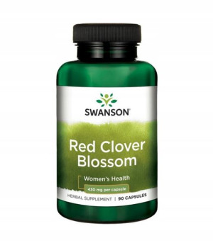 Swanson RED CLOVER Czerwona Koniczyna 90 kapsułek 430mg