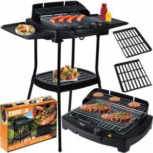 Grill Elektryczny Stołowy Stojący 2w1 Bez Dymu
