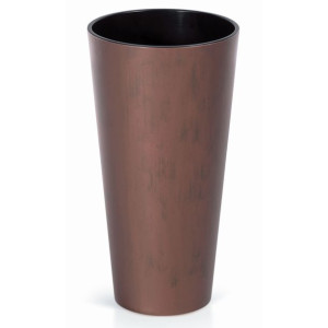 Doniczka Tubus Slim Corten-stal kortenowa