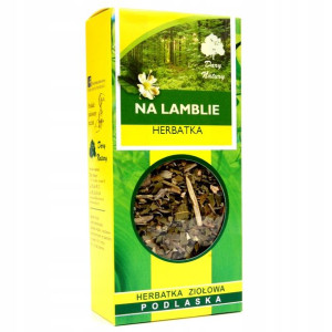 Herbatka Ziołowa Na Lamblie 50 g EKO Dary