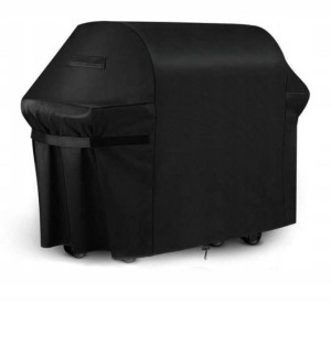 Pokrowiec Na Grilla Wodoodporny Grill 130x66x183cm Oxford Czarny