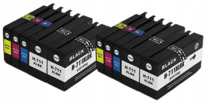 10x Tusz Zamiennik HP Designjet T150 T530