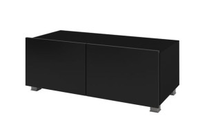 Szafka Rtv Calabi Czarny Połysk 100cm