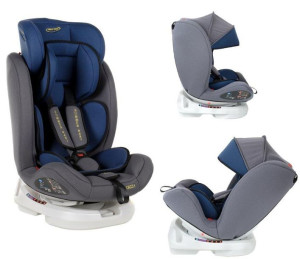 Fotelik Summer Baby Ibiza 0-36 kg granatowy