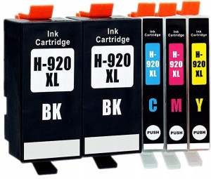 5x Tusz Hp 920xl Officejet 6000 6500 7000 7500