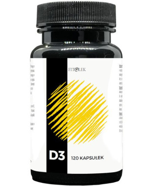 Fitolek Witamina D3 - 120 Kapsułek