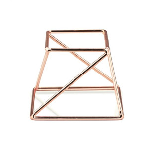 stojak na gąbkę do makijażu - Rose Gold