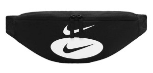 Saszetka nerka NIKE HERITAGE 3L czarna na biodro