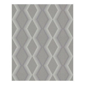 Tapeta 36262-4 romby figury geometryczne ciemna siwa