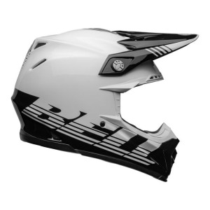 Kask Bell Moto-9 Mips Louver Black/white Gratisy