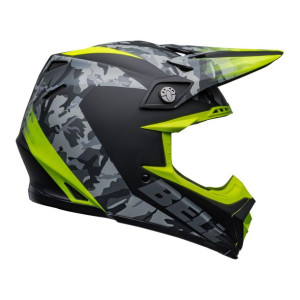 Kask Bell Moto-9 Mips Venom Mat Blk/yellow Gratisy