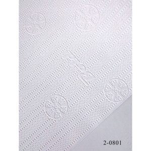 Tapeta 2-0801 biała tłoczenia auta tło