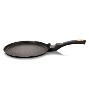 Patelnia Granitowa Do Naleśników 25cm Berlinger Haus Black Rose Bh-1639