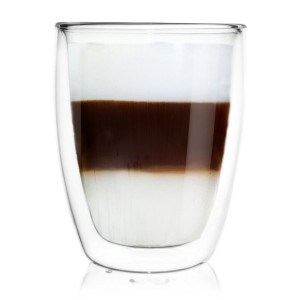 Szklanka Termiczna 330ml Z Podwójną Scianką Do Kawy