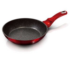 Patelnia Granitowa 24cm Berlingerhaus Black Burgundy Bh-1621