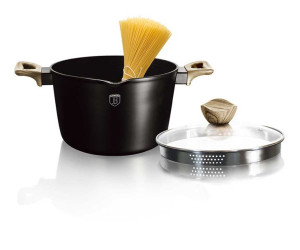Garnek Granitowy Do Makaronu 24cm Berlinger Haus Bh-1709 Ebony Maple