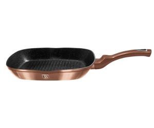 Patelnia Granitowa Grillowa 28 Cm Berlinger Haus Bh-1889 Rose Gold Noir