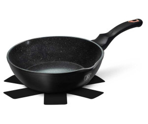 Głeboka Patelnia Granitowa 24cm Berlinger Haus Black Rose Bh-6184