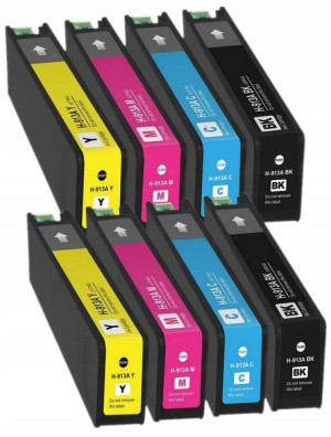 8x Tusz Do Drukarki Hp Pagewide Pro 452dw 452dwt