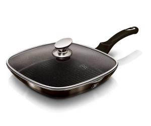 Patelnia Grillowa 28cm Berlinger Haus Bh-6612 Shiny Black