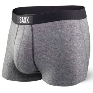 Bokserki męskie krótkie szybkoschnące SAXX VIBE Trunk - szary melanż