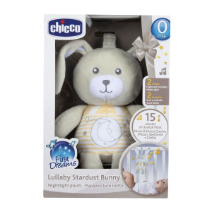 CHICCO 51509 muzyczny króliczek przytulanka