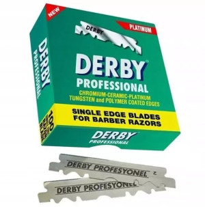 Derby Platinum Żyletki Do Brzytwy Połówki 100 szt.
