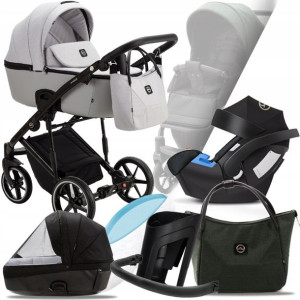 Adamex 3w1 Mobi Air Lux Ps-104 I + Cybex Aton 5