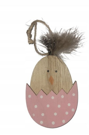JAJKO Wielkanocne KRÓLIK Zawieszka Świąteczna 12cm