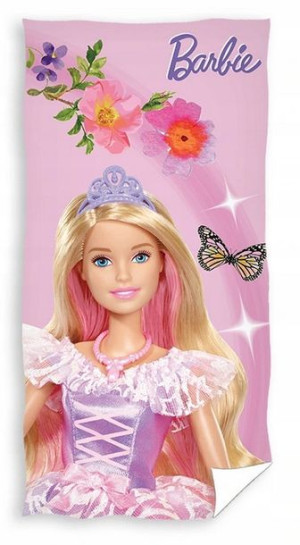 Lalka BARBIE Ręcznik 70 X 140 cm 100% Bawełna