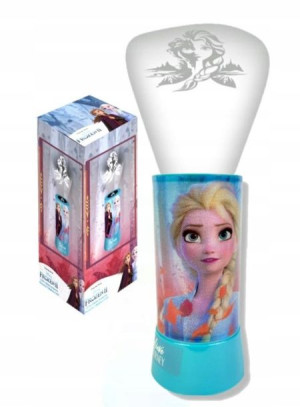 Frozen Kraina Lodu lampka Led z Projektorem