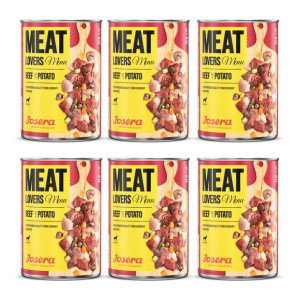 Pakiet Josera MeatLovers Menu Mokra Karma Dla Dorosłych Psów Z Wołowiną I Z