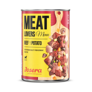 Josera MeatLovers Menu Mokra Karma Dla Dorosłych Psów Z Wołowiną I Ziemniak