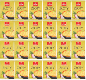 Zupa błyskawiczna Kurczak Złoty o smaku kurczaka łagodna 70 g Vifon x 24
